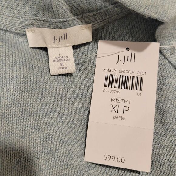 J Jill open cardigan, XL Petite - Picture 4 of 11